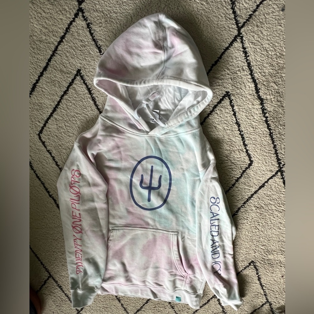 Twenty one pilots official merch hoodie, medium, Scaled and icy era